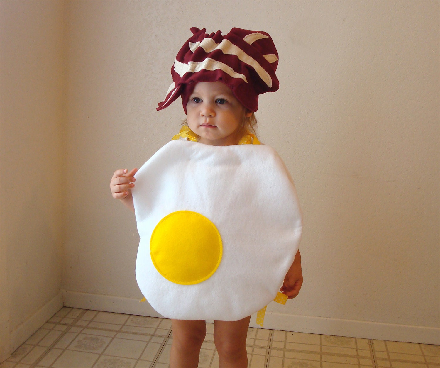 Baby Costume Toddler Costume Halloween Costume Egg With Bacon