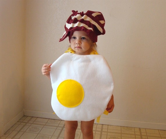 Baby Costume Toddler Costume Halloween Costume Egg With Bacon