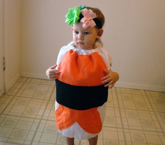 Sushi Costume Kids Costume Childrens Costume Halloween Costume Sushi