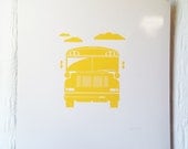 School Bus Print