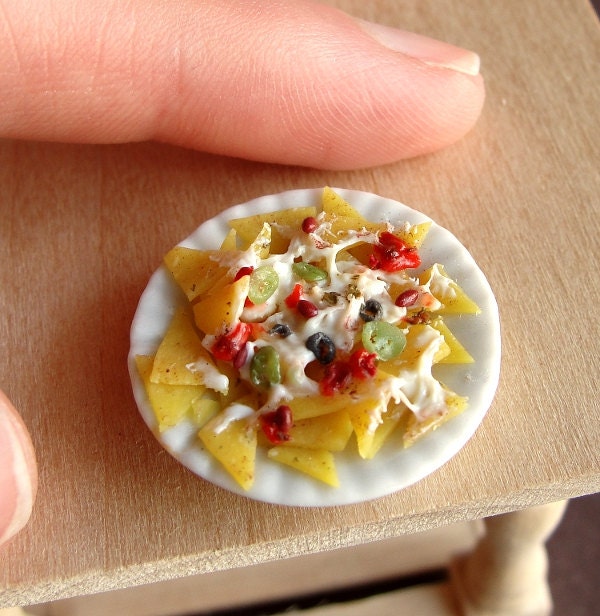 Dollhouse Miniature Food Nachos