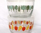 Squirrel It Away Glass Storage Bowls