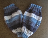 baby toddler legwarmers hand knit