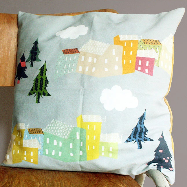 Let's go for a walk cushion / pillow cover