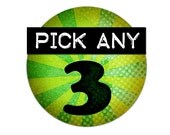 SPECIAL OFFER - Pick Any THREE Digital Collage Sheets