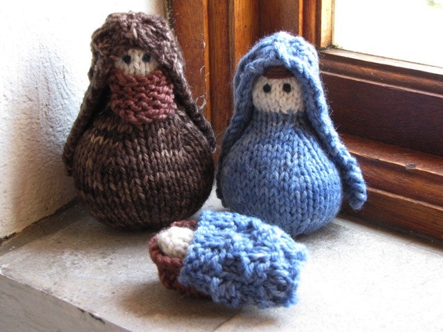 Christmas Nativity Set, Pattern, PDF, Waldorf, Digital Download