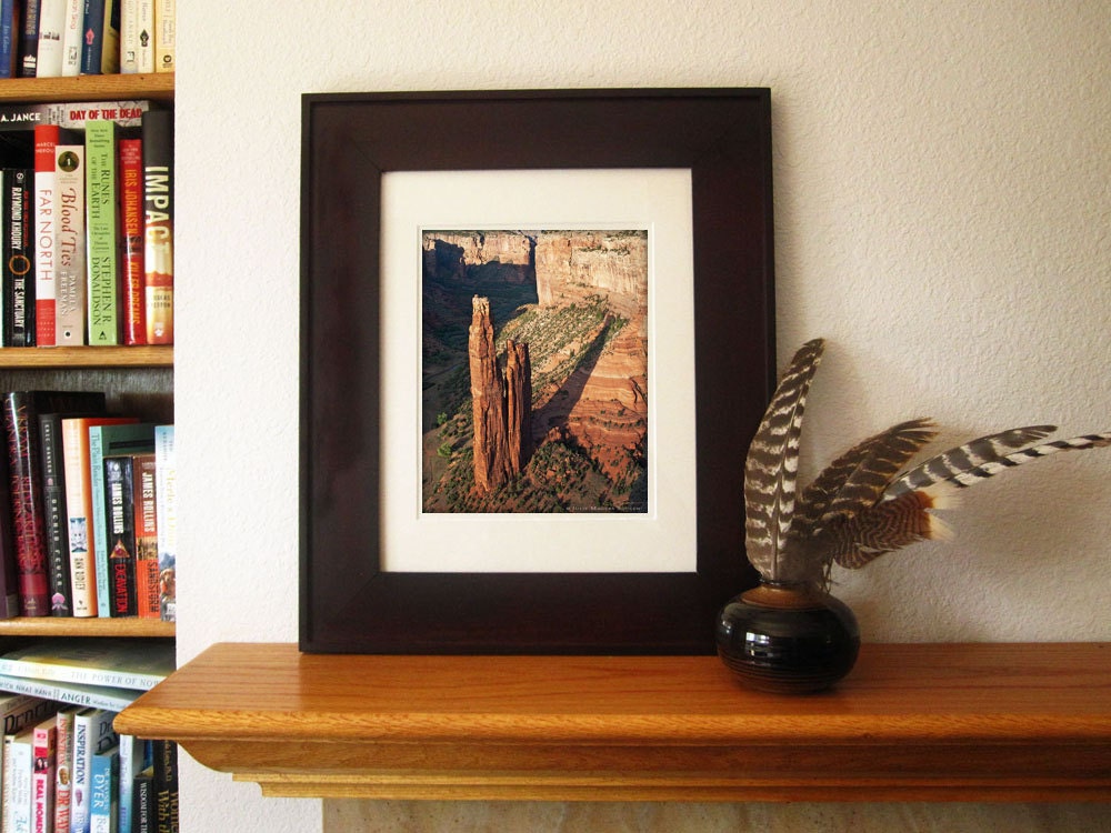 Landscape Photography -Southwest Photos -11x14 Print -Travel Photography -National Park -Spider Rock -Colorado Fine Art Photography