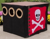 Ready to Ship Pirate Hideout Card Table Playhouse, Fits Your 34" Card Table