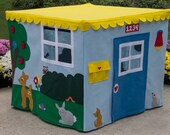 Immediate Shipping Animal Sanctuary Card Table Playhouse, Fits 34" Card Table