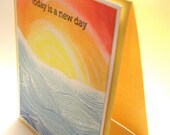 Encouragement Hello Sunny Sympathy Card OOAK