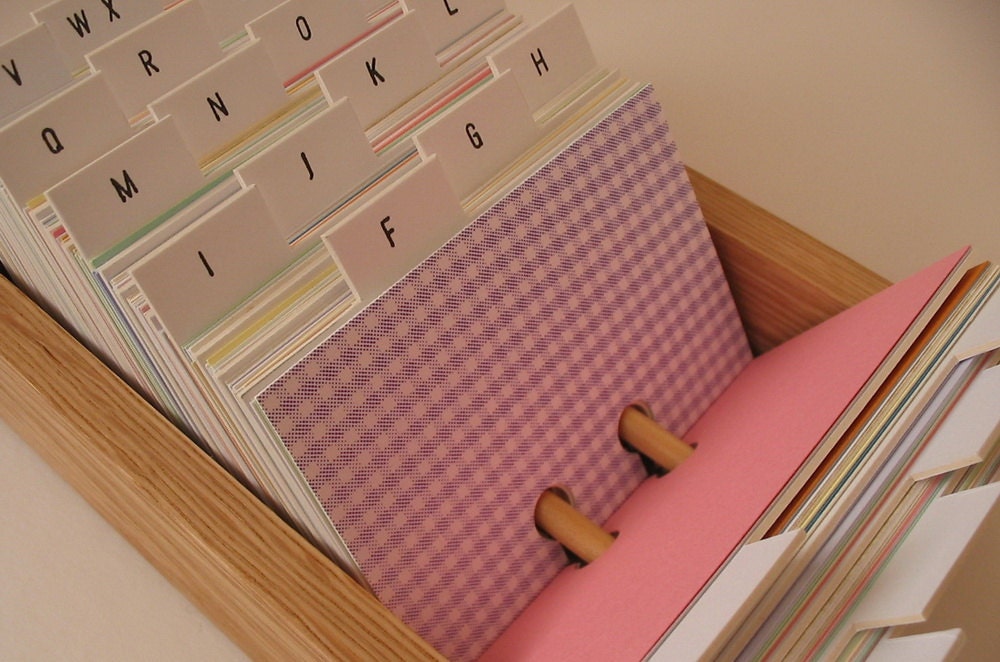 Address book box