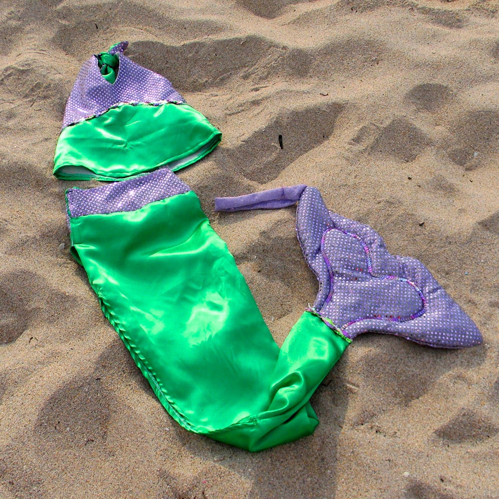 Mermaid Costume in Purple and Green Il_170x135
