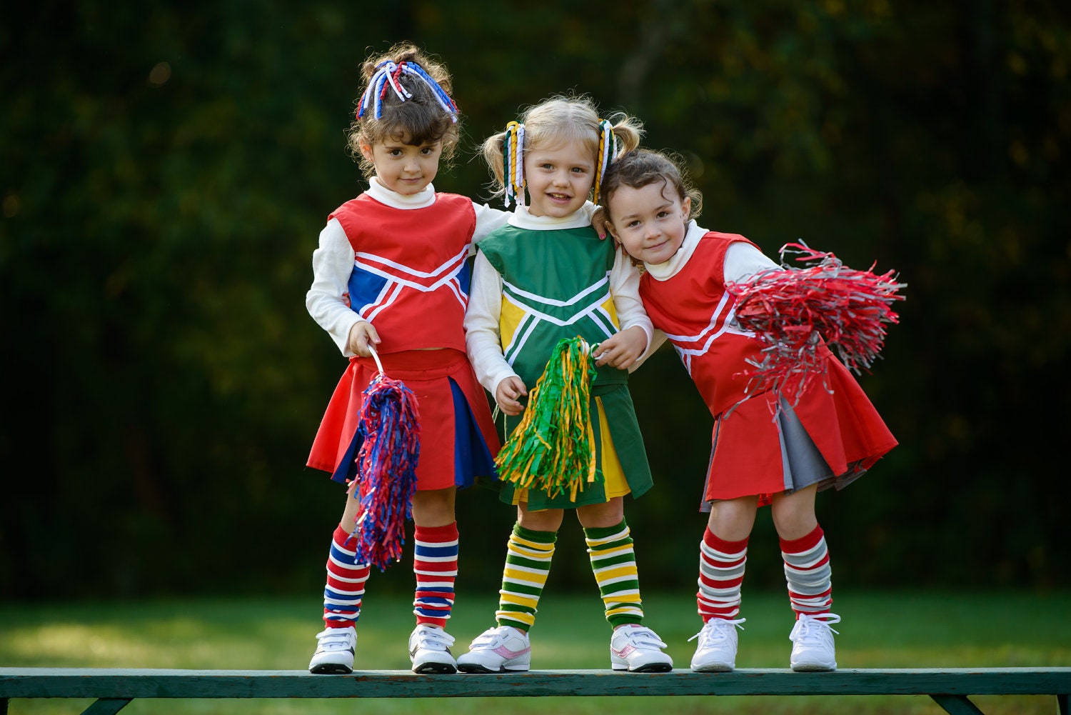Little Cheerleader Outfit Pick your Colors