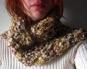 Fields of Wheat Infinity Scarf Oversize Cowl - Sand Ecru Cream Tan Biege Camel Chestnut Vanilla