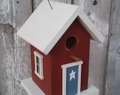 New 2013 - Cottage Garden Birdhouse Wren House Decorative and Functional Birdhouse