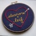 5" Custom Heart Sampler - Personalized names & colors