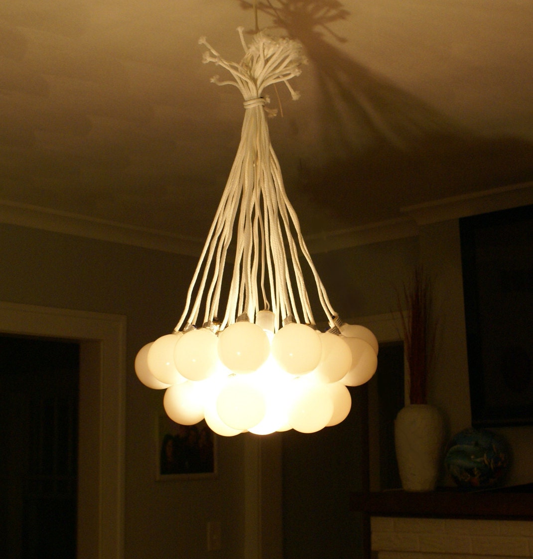 Multi Bulb Hanging Light Fixture - Globes