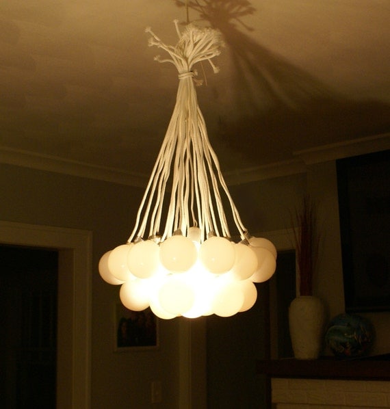 Multi Bulb Hanging Light Fixture - Globes