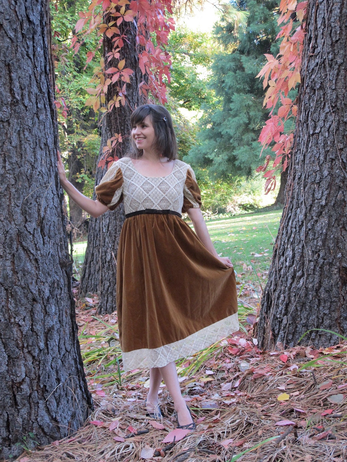 Velvet & Lace Fairy Tale Dress