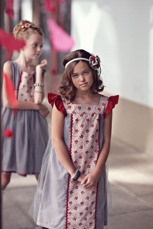 Girls Holiday MERRY Shift Dress... Sizes 12/18M through 14