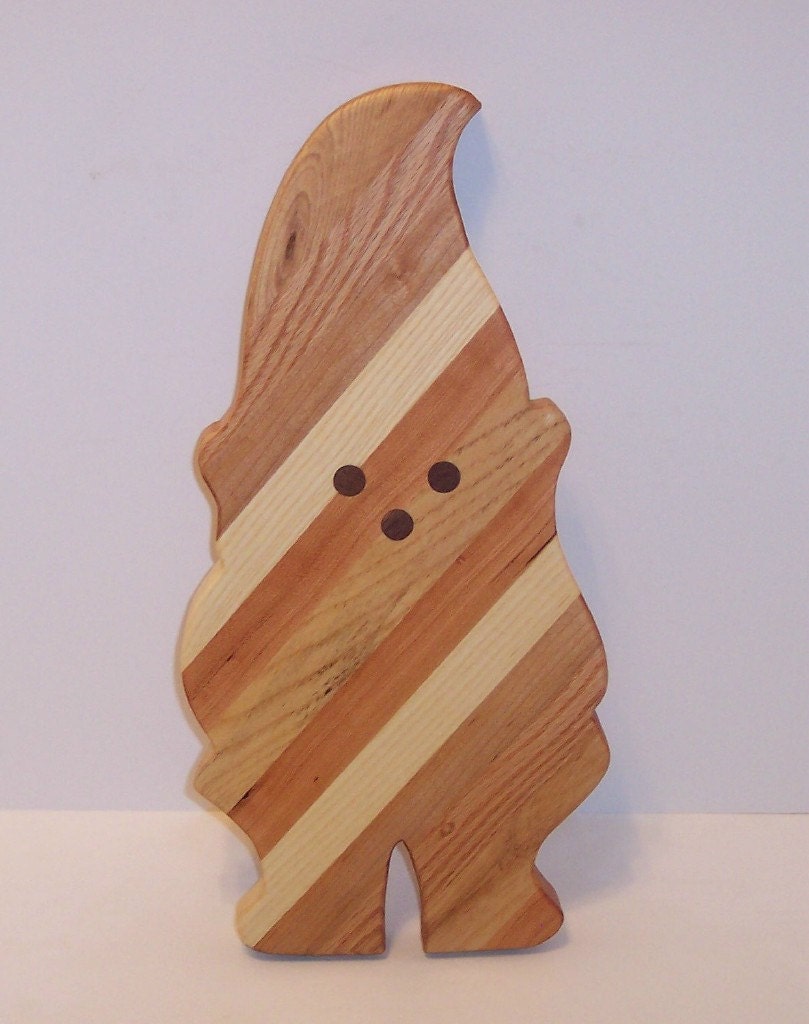 Garden Gnome Cheese Cutting Board