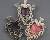 Lace Pendant - Wire Jewelry Tutorial