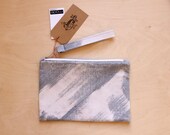 Grey Linen Purse SALE