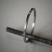 Hand Forged Ring Recycled Palladium Eco Friendly Metal Stacking