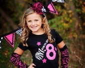Rock Star Birthday Girl Shirt--available in short or long sleeves, tank and bodysuit styles