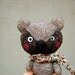 Needle Felted One of a Kind Shabby Vintage Inspired Teddy Bear