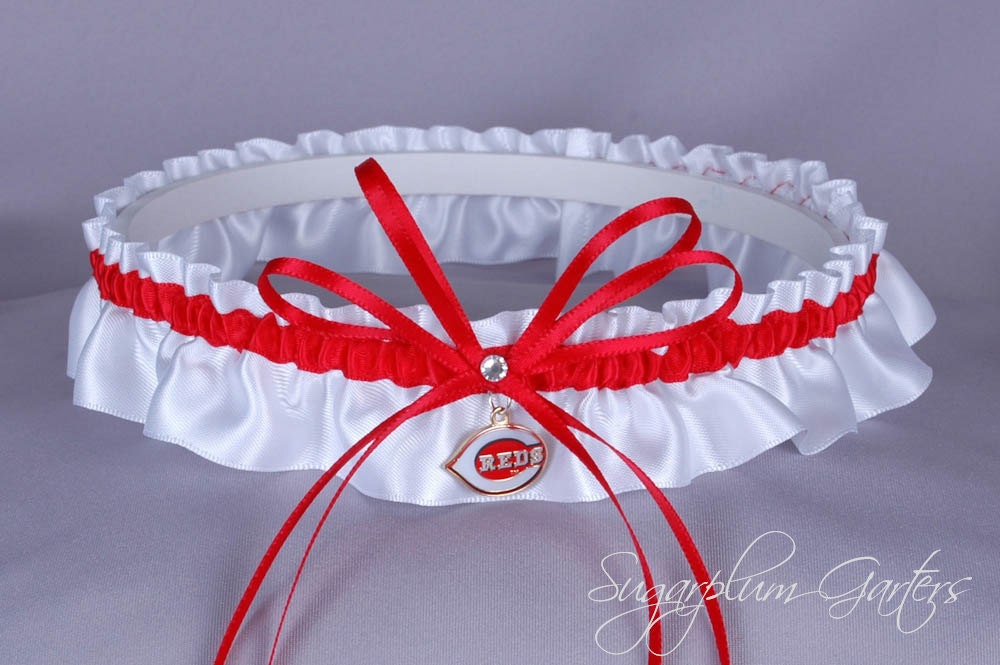 Cincinnati Reds Wedding Garter