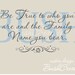 Wall Decal Family Name Be True to Who You Are