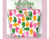 The Waste Free Lunch Bag PDF Pattern Simple Stylish Eco Conscious