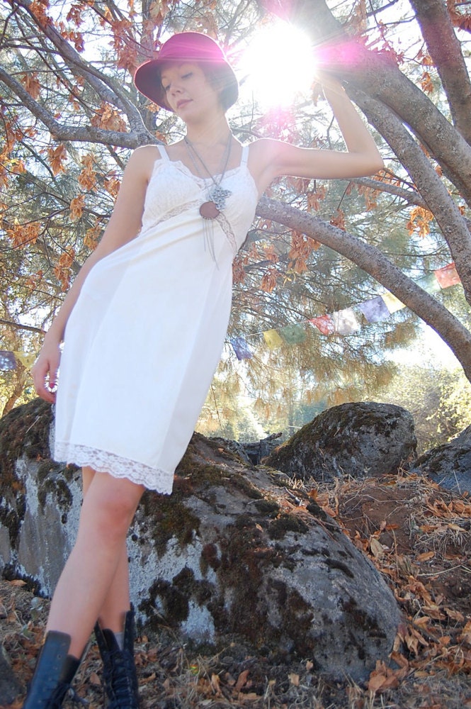 Ivory Slip Dress