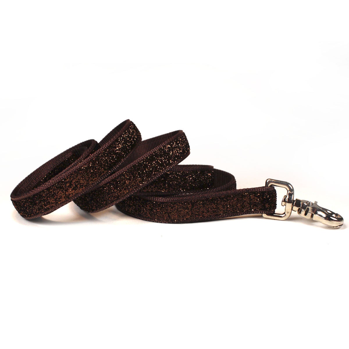 chocolate sparkle leash (3/4 inch)