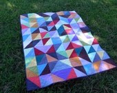 Simply Solids, Handmade Patchwork Quilt