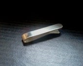 thicker 1 i n c h tie bar - For Skinny Ties - Sterling Silver
