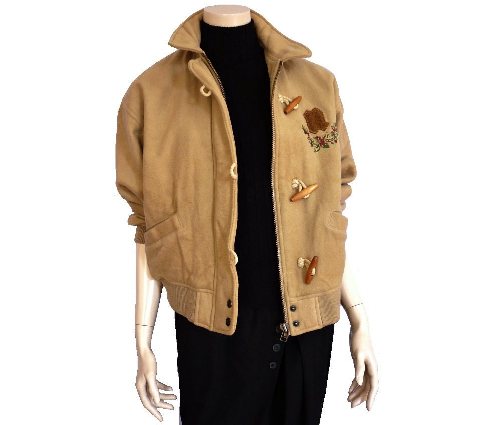 ENVIE D'AILLEURS French Vintage Wool Jacket