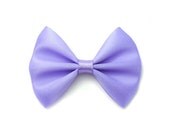 Iris Hair Bow, 3 Inch Bow, Satin Hairbow, Toddler Hairbows For Girls Babies Women Pastel Purple