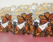 3 pack of Monarchs greeting cards