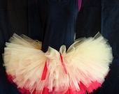 Custom Short and Sassy - Ultra Poof Reversible Tutu for teens and women- Sewn and Super full - Choose your colors and length