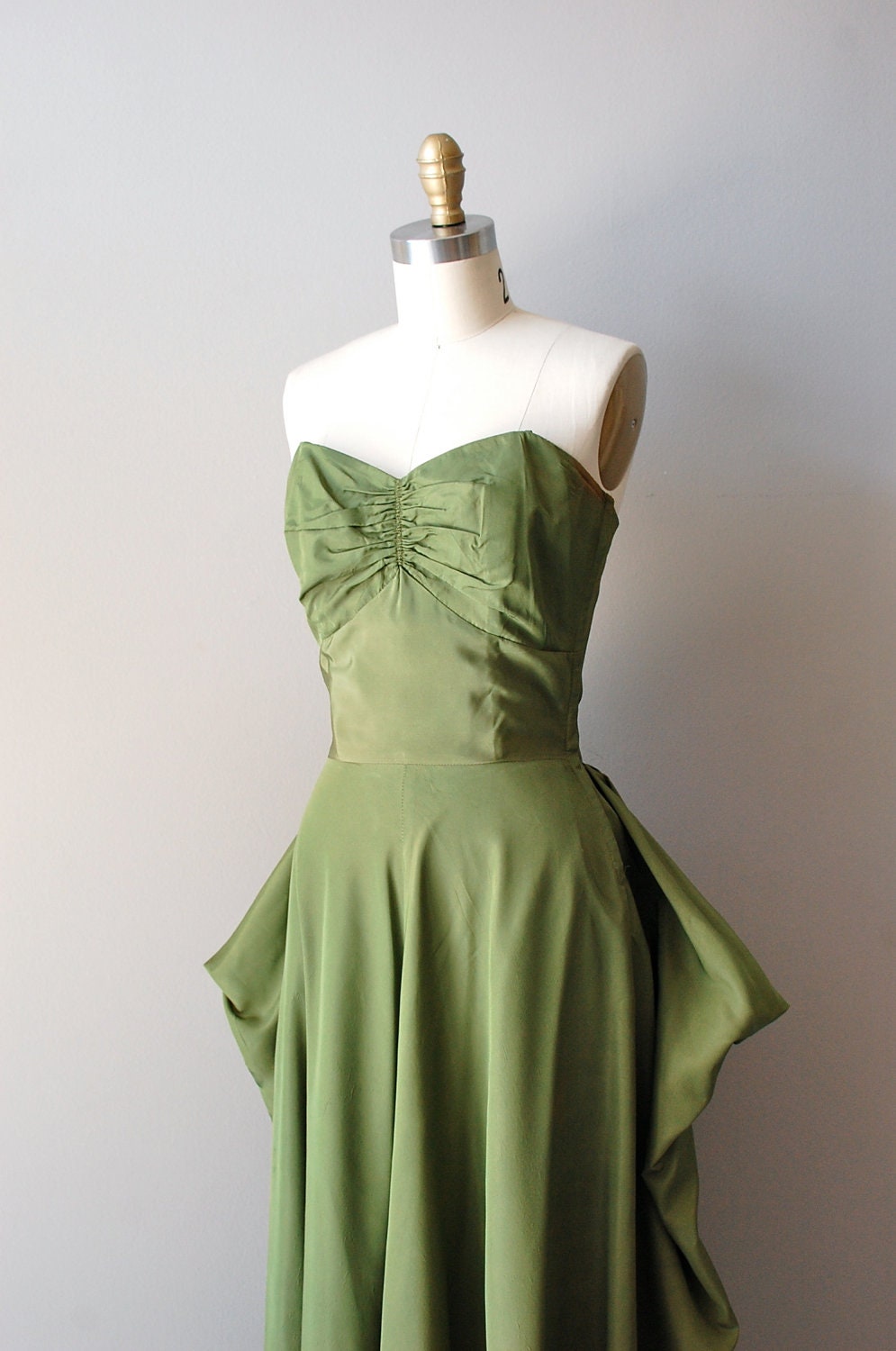 vintage 40s dress / Fred Perlberg 1940s dress / Cloverclub dress