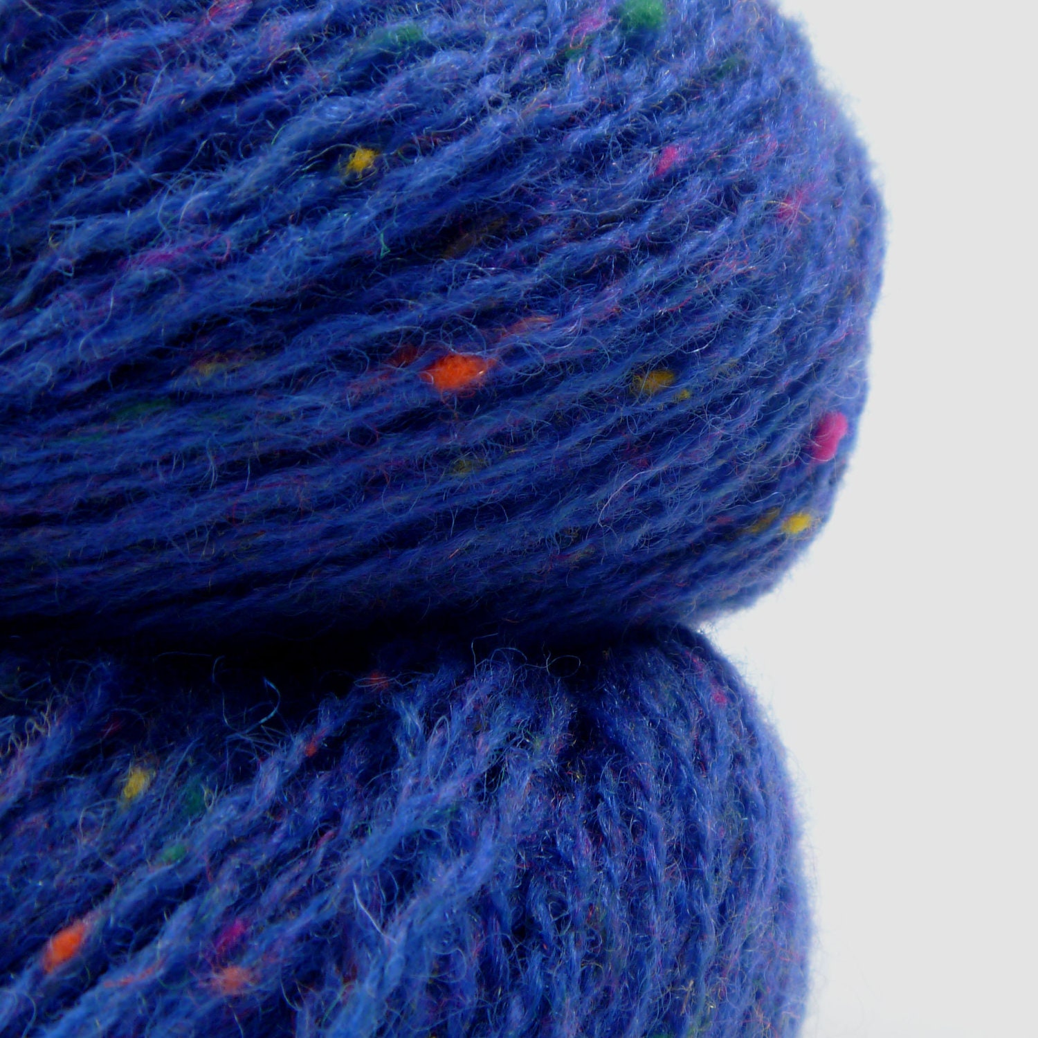 Madame Blueberry Wool Recycled Fingering Weight Yarn Lot 61112
