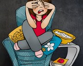 8x10 Print - Scary Movie