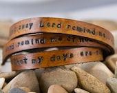 3x Leather wrap bracelet, anniversary/love , customizable, personalized
