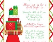 Girls Night Shopping Christmas Party Invitations Il_170x135