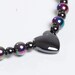 Rainbow and Hearts Magnetic Anklet