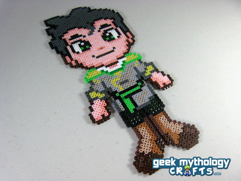 Bolin - Legend of Korra Perler Bead Sprite Chibishou Pixel Art