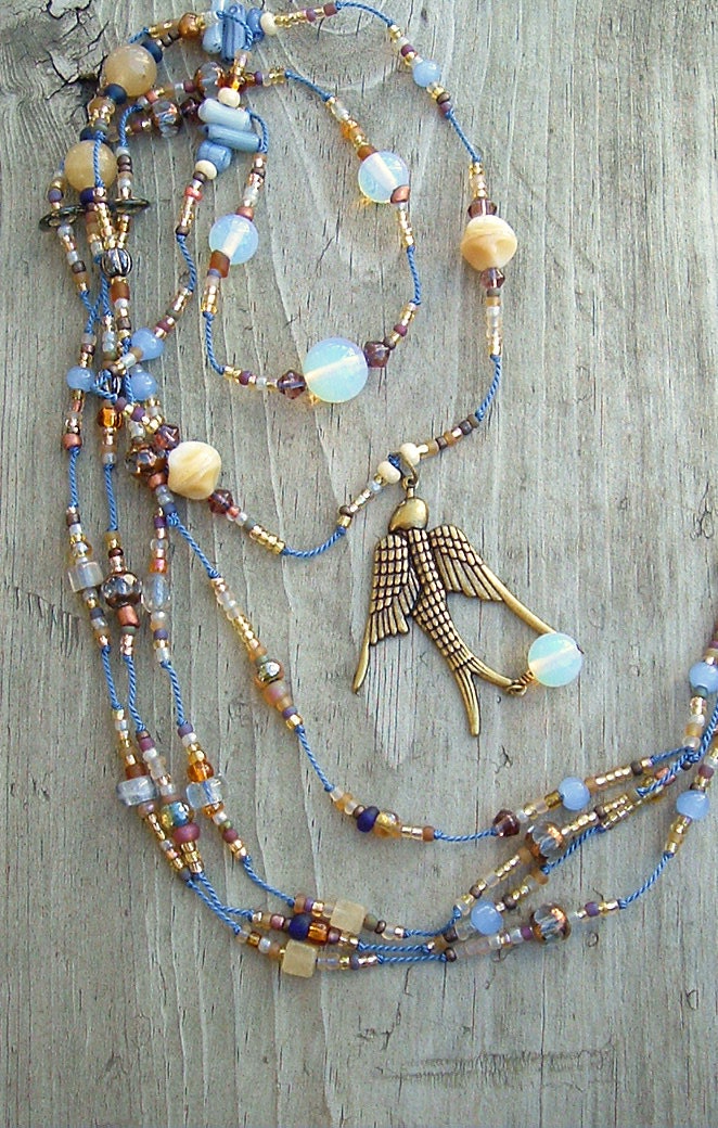 Boho Necklace, Sundance Style, Artisan Necklace, Bohemian Jewelry