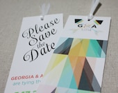 Bookmark Save the Dates, The Georgia, 50 sets